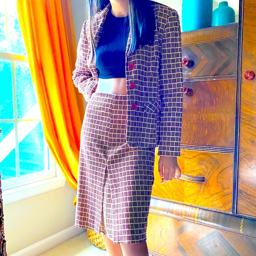 Gorgeous Italian velvet suit